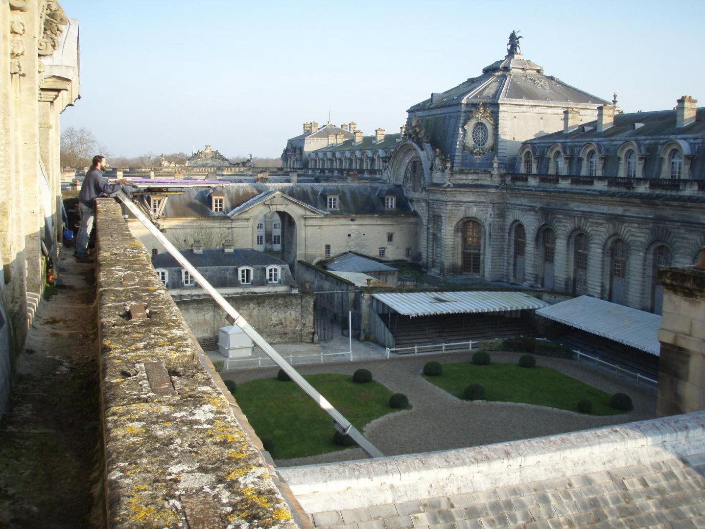 Déménagement aux écuries de Chantilly